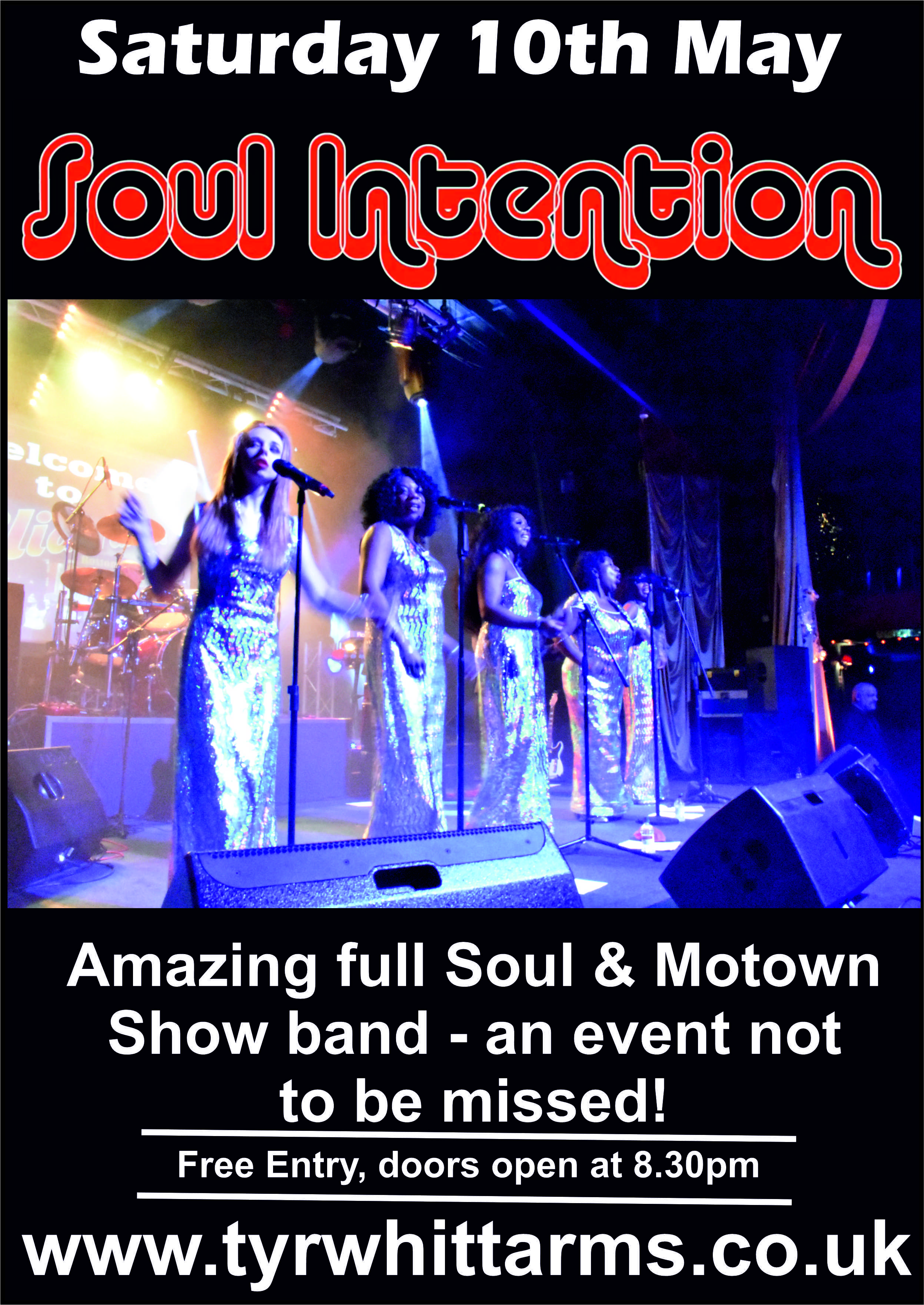 Live Entertainment with Soul Intention Tyrwhitt Arms